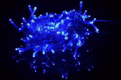 Świąteczny LED łańcuch - 18 m, 200 LED, niebieski