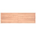 Blat do stołu, jasnobrązowy, 200x60x4 cm, lite drewno dębowe