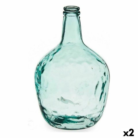 Butelka Carafe Dekoracja Przezroczysty 22 x 37,5 x 22 cm (2 Sztuk)