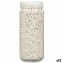 Kamienie dekoracyjne Biały 2 - 5 mm 700 g (12 Sztuk)