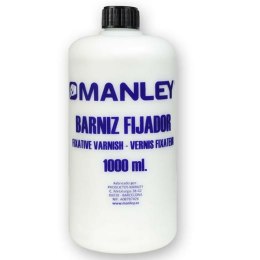 Lakier Manley MND00350/ 1000 Utrwalacz 1 L Plastikowy Biały Przezroczysty