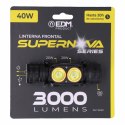 Latarka nagłowna LED EDM Supernova 40 W 3000 lm