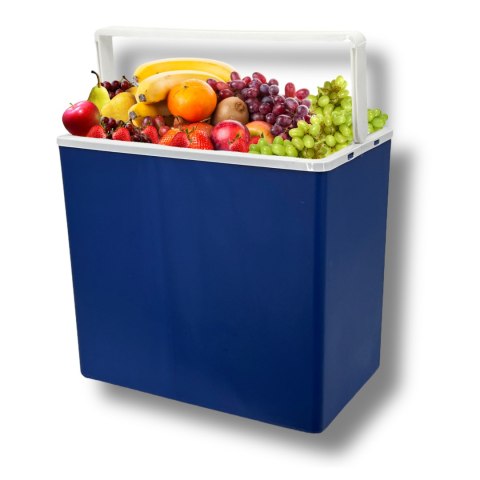 Lodówka samochodowa elektryczna 30L KAMAI ICEGO, zasilanie 12-230V, szara