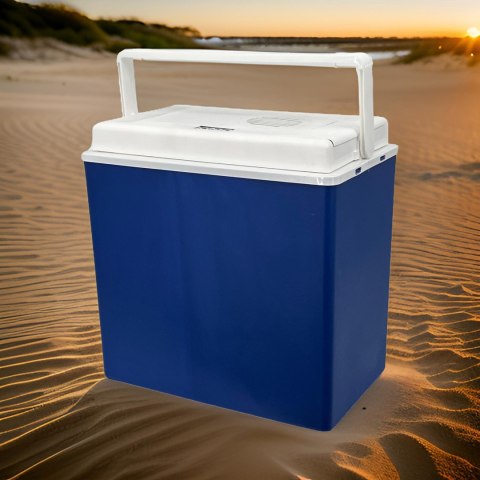 Lodówka samochodowa elektryczna 30L KAMAI ICEGO, zasilanie 12-230V, szara