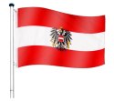 Maszt wraz z flagą: Austria - 650 cm