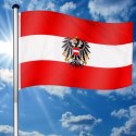 Maszt wraz z flagą: Austria - 650 cm