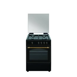 Kuchenka Gazowa Vitrokitchen RU6060N NAT 64 L 60 cm Antracyt