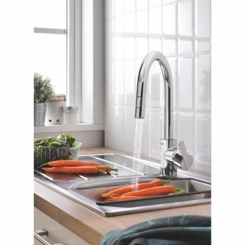 Kran jednouchwytowy Grohe 31486001 Metal