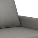2-Seater Sofa Dark Gray 47.2" Fabric