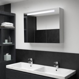 VidaXL LED Bathroom Mirror Cabinet 34.6