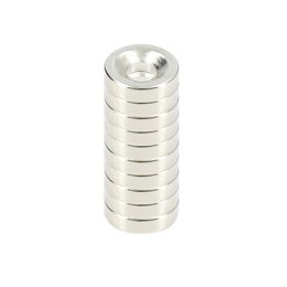 Magnesy Ferrestock 15 x 4 mm (10 pcs)