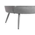 Sofa Home ESPRIT Szary Srebrzysty Metal 130 x 77 x 83 cm