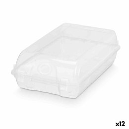 Pudełko na buty z możliwością piętrowania Przezroczysty Plastikowy 19 x 10,5 x 33 cm (12 Sztuk)