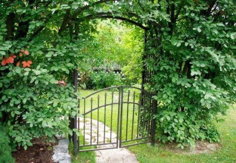 Pergola furtka ogrodowa łuk dla pnących się roślin Garth Pergola furtka ogrodowa łuk dla pnących się roślin Garth