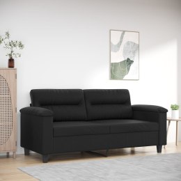 2-Seater Sofa Black 55.1