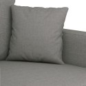 3-Seater Sofa Dark Gray 70.9" Fabric
