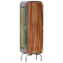 Highboard Multicolor 15.7"x11.8"x49.6" Solid Wood Reclaimed