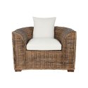 Fotel Home ESPRIT Naturalny Ceimnobrązowy 100 x 85 x 68 cm