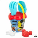 Zestaw zabawek plażowych Mickey Mouse Ø 14 cm Plastikowy (24 Sztuk)