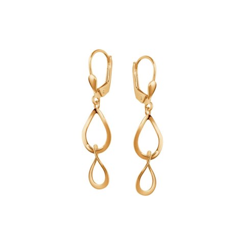 Złote kolczyki KZX6557