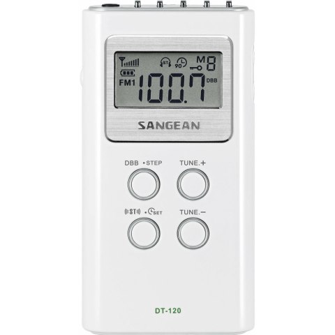 Radio Sangean DT120W BLANCO Biały