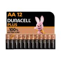 Baterie Alkaliczne DURACELL Plus 1,5 V LR06 (12 Sztuk)