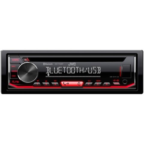 Radio CD do Samochodu Kenwood KD-T702BT Czarny Czerwony