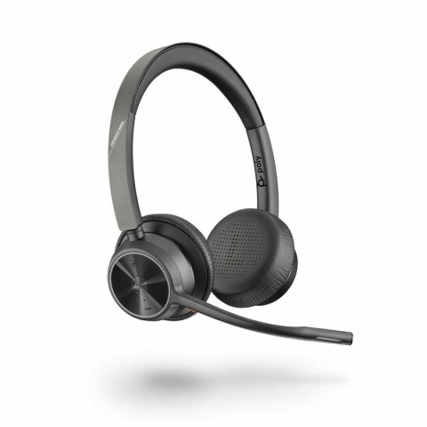 Słuchawki Bluetooth z Mikrofonem Poly Voyager 4320 UC Czarny