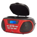 CD-Radio Bluetooth MP3 Aiwa BBTU-300RD Czarny Czerwony