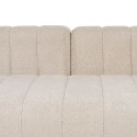 Sofa Beżowy Poliester Żelazo 150 x 100 x 66 cm