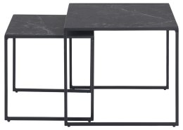 Zestaw stolików Infinity black 50x50