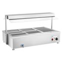 Bemar wodny podgrzewacz wolnostojący z kranem 6 x GN 150mm 55L Royal Catering