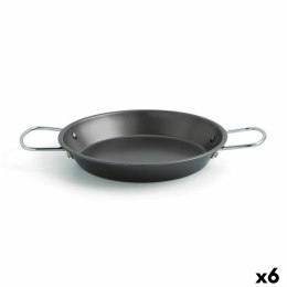 Garnek Quid Senia Czarny Metal Stal Ø 26 cm (6 Sztuk)