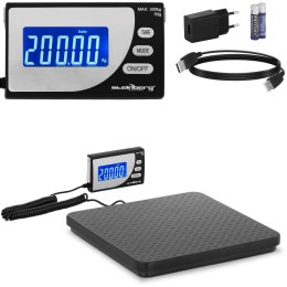 Waga przemysłowa paczkowa do 200 kg / 50 g LCD USB