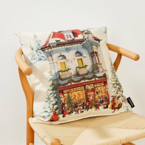 Poszewka na poduszkę Belum Christmas City Wielokolorowy 50 x 50 cm