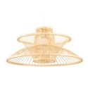 Lampa Sufitowa DKD Home Decor 50 x 50 x 22 cm Jasnobrązowy Bambus 50 W