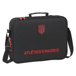 Torba szkolna Atlético Madrid Czarny (38 x 28 x 6 cm)