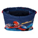 Worek na buty ze sznurkami Spider-Man Neon Granatowy 26 x 34 x 1 cm