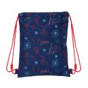 Worek na buty ze sznurkami Spider-Man Neon Granatowy 26 x 34 x 1 cm