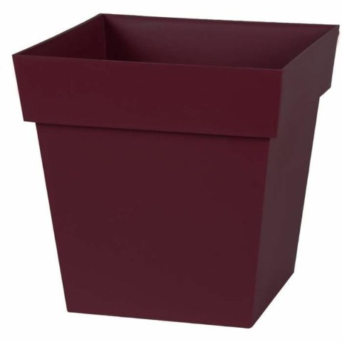 Doniczka Ecolux Toscana Czerwony Bordeaux 32 x 32 x 32 cm