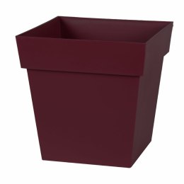 Doniczka Ecolux Toscana Czerwony Bordeaux 32 x 32 x 32 cm