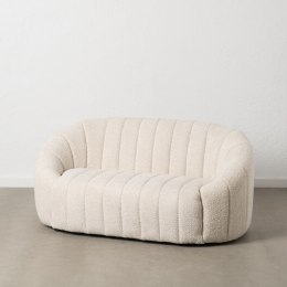 Sofa Beżowy Poliester Żelazo 146 x 84 x 66 cm