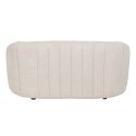 Sofa Beżowy Poliester Żelazo 146 x 84 x 66 cm