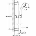 Zestaw prysznicowy Grohe Vitalio Start