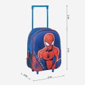 Torba szkolna z kółkami Spider-Man Niebieski 25 x 31 x 10 cm