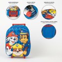 Torba szkolna z kółkami The Paw Patrol Niebieski 25 x 31 x 10 cm