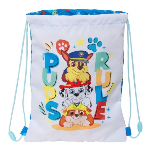 Worek na buty ze sznurkami The Paw Patrol Pups rule Niebieski 26 x 34 x 1 cm