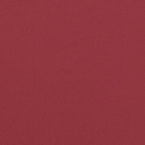 Poduszki na krzesła ogrodowe 4 szt., winna czerwień 100x50x3 cm