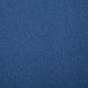 Zestaw 2 sof tapicerowanych tkaniną, niebieski