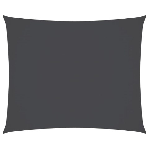 Prostokątny żagiel ogrodowy, tkanina Oxford 3,5x4,5 m, antracyt